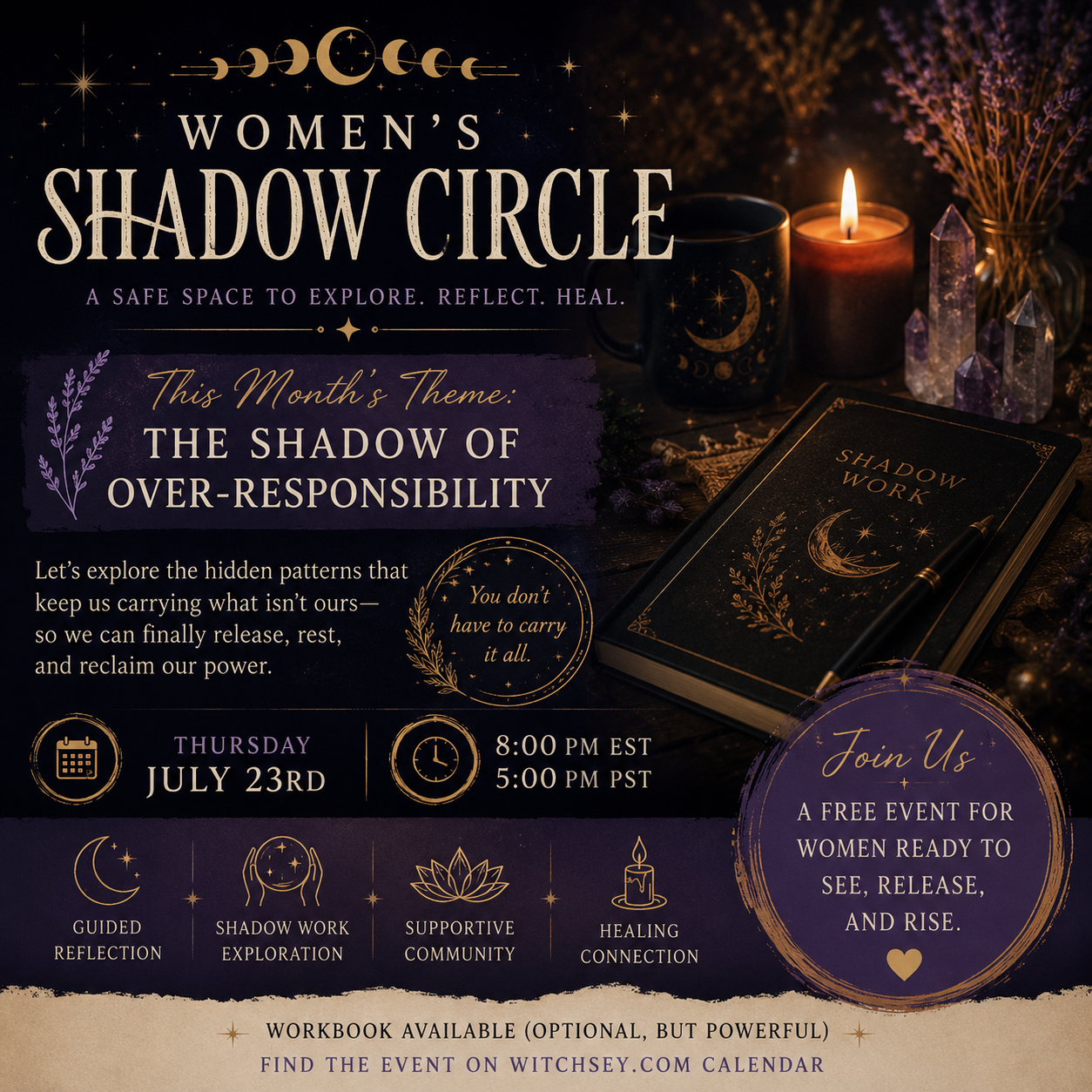 THE SHADOW OF OVER-RESPONSIBILITY WORKBOOK